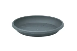 Krukker*Underskål Cylindro plast Ø33 cm Grå
