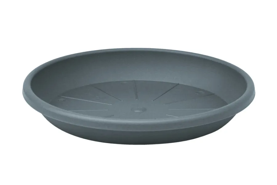 Krukker*Underskål Cylindro plast Ø41 cm Grå
