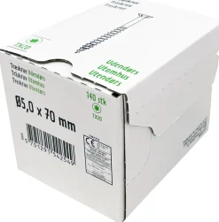 Skruer*Universalskrue Basic 5,0 x 70 mm 140 stk.