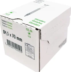 Skruer*Universalskrue Basic 4,5 x 70 mm 150 stk.