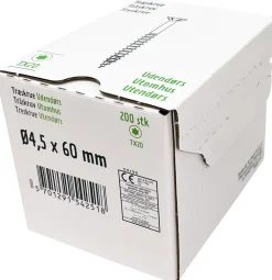 Skruer*Universalskrue Basic 4,5 x 60 mm 200 stk.