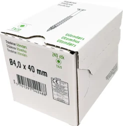 Skruer*Universalskrue Basic 4,0 x 40 mm 240 stk.