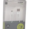 PhoneFood Kabler & Adaptere*USB-A til lightning kabel - 3 meter