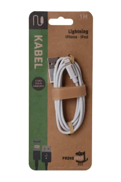PhoneFood Kabler & Adaptere*USB-A til lightning kabel - 1 meter