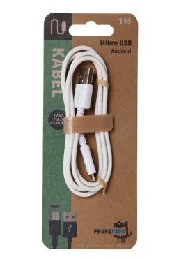 PhoneFood Kabler & Adaptere*USB-A til og micro USB kabel – 1 meter