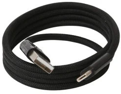 PhoneFood Lyd & Tilbehør Til Mobiltelefoner|Kabler & Adaptere*USB-A til USB-C magnetisk kabel 1 meter sort
