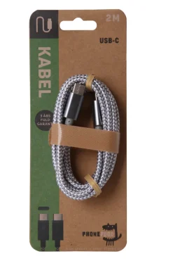 PhoneFood Kabler & Adaptere*USB-C til USB-C kabel 2 meter