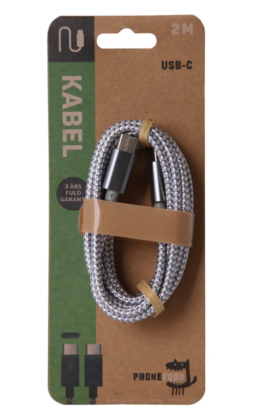 PhoneFood Kabler & Adaptere*USB-C til USB-C kabel 2 meter