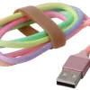 PhoneFood Kabler & Adaptere*USB til USB-C kabel regnbuefarvet - 1 meter