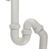 Reservedele Til Køkkenvaske*Vandlås Ø40 mm plast 1 1/2"