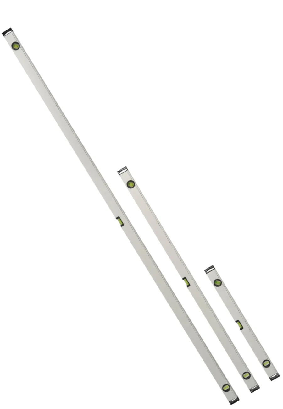 PRIZE® Måleværktøj*Vaterpassæt 60, 120 og 200 cm -