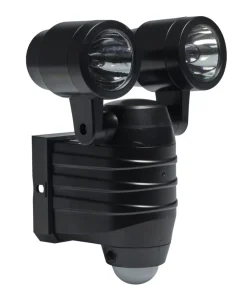 Garden® Sensorlamper*Væglampe 2x5 W LED med sensor sort -