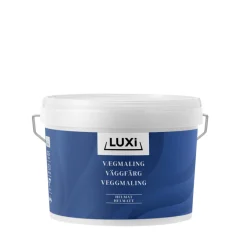 LUXI® Vægmaling*Vægmaling 3 havblå 2,25 liter - Havblå (NCS-kode s6010-r90b)