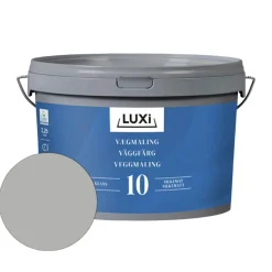 LUXI® Vægmaling*Vægmaling 10 2,25 liter - Lys grå