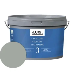 LUXI® Vægmaling*Vægmaling 3 mørk mos 2,25 liter - Mørk mos (NCS-kode s4010-g30y)