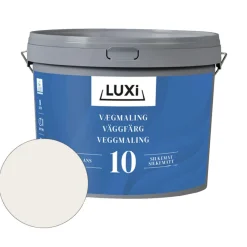 LUXI® Vægmaling*Vægmaling 10 9 liter - Råhvid