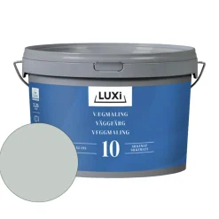 LUXI® Vægmaling*Vægmaling 10 støvet mynte 2,25 liter - Støvet mynte (NCS-kode s2010-g10y)