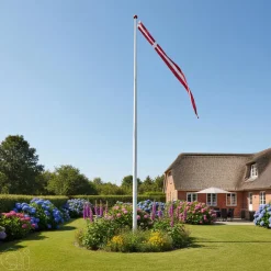 Gamle Danmark Flag & Flagstænger*Vimpel 500 cm