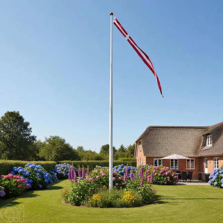 Gamle Danmark Flag & Flagstænger*Vimpel 300 cm