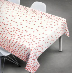 Pynt & Festudstyr|Boligindretning*Voksdug med flag 140 x 250 cm