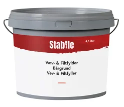 Stabile® Tapetklister & Klæbere*Væv- & filtfylder 4,5 liter - Hvid