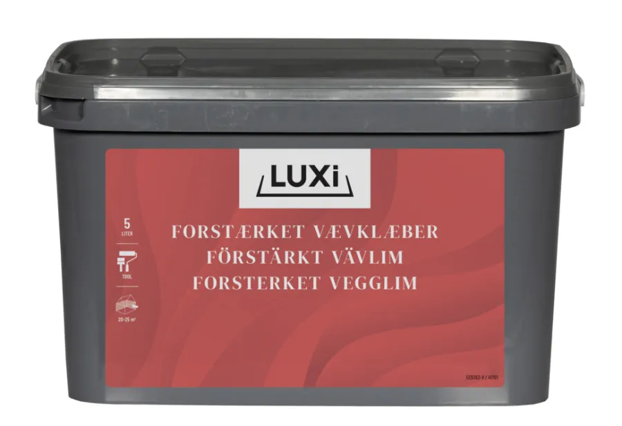 LUXI® Tapetklister & Klæbere*Vævklæber forstærket 5 liter -