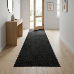 Dørmåtter*Wash&Clean smudsmåtte 90 x 250 cm Sort