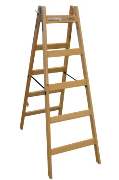 Silkeborg Stigefabrik Stiger*Wienerstige i træ 5 trin 142 cm -