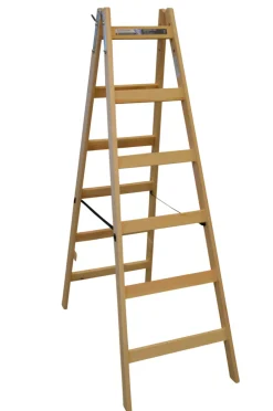 Silkeborg Stigefabrik Stiger*Wienerstige i træ 6 trin 168 cm -
