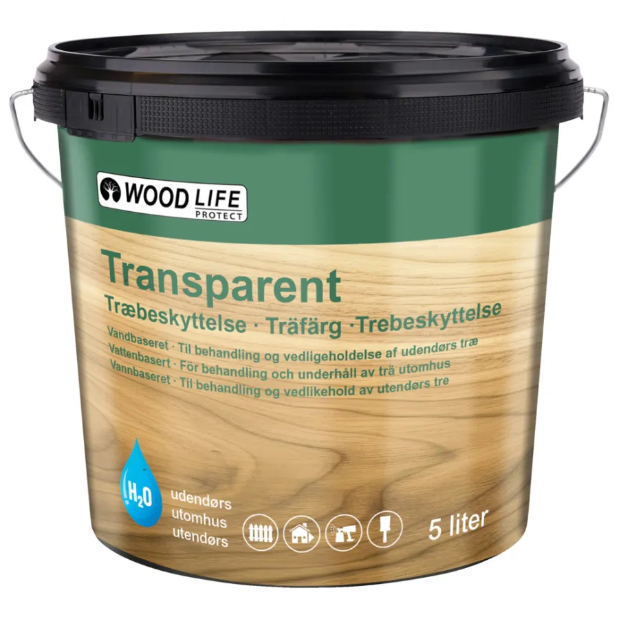 Woodlife Træbeskyttelse*teak træbeskyttelse 5 liter Teakpigmenteret