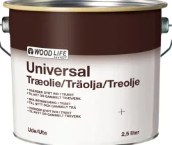 Woodlife Træolie*universal træolie 2,5 liter Klar